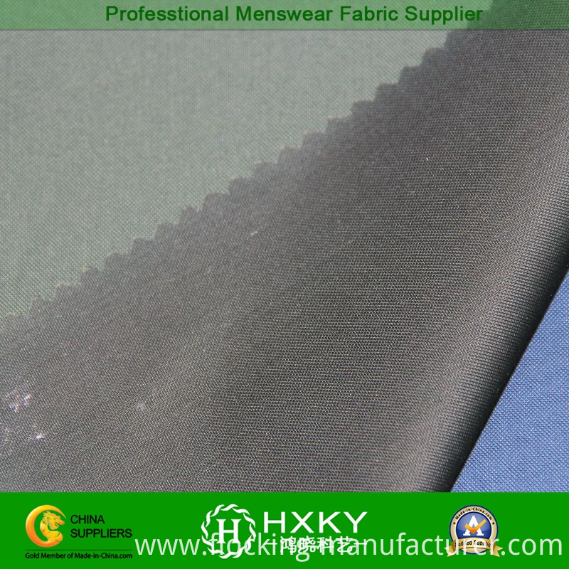 Memory Polyester Fabric for Men's Wind Coat or Jacket